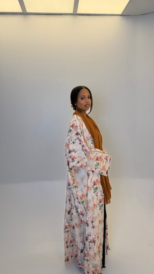 Amber Glow Abaya