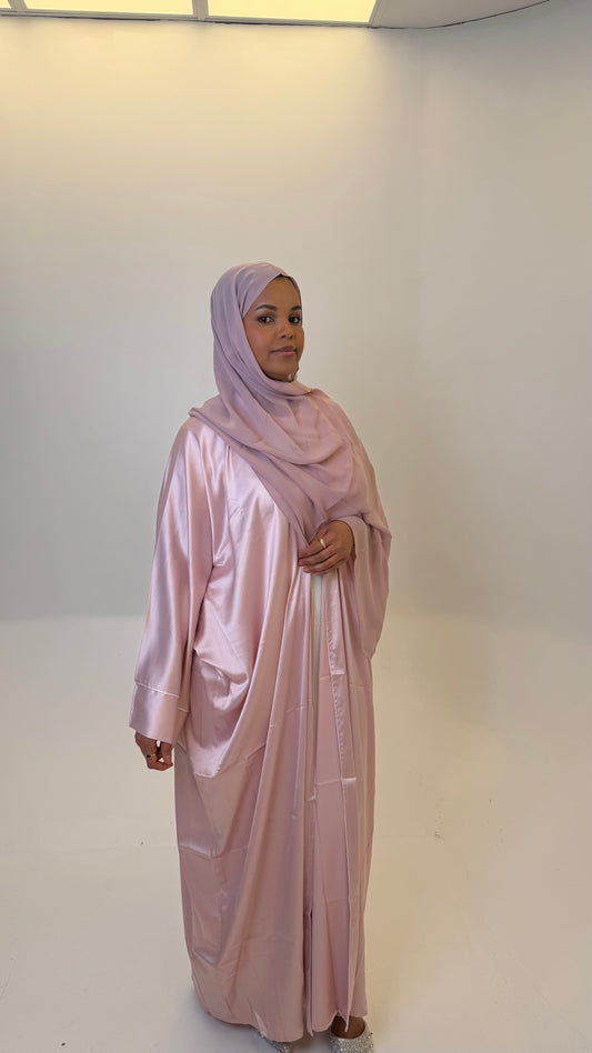 Silk Bloom Abaya