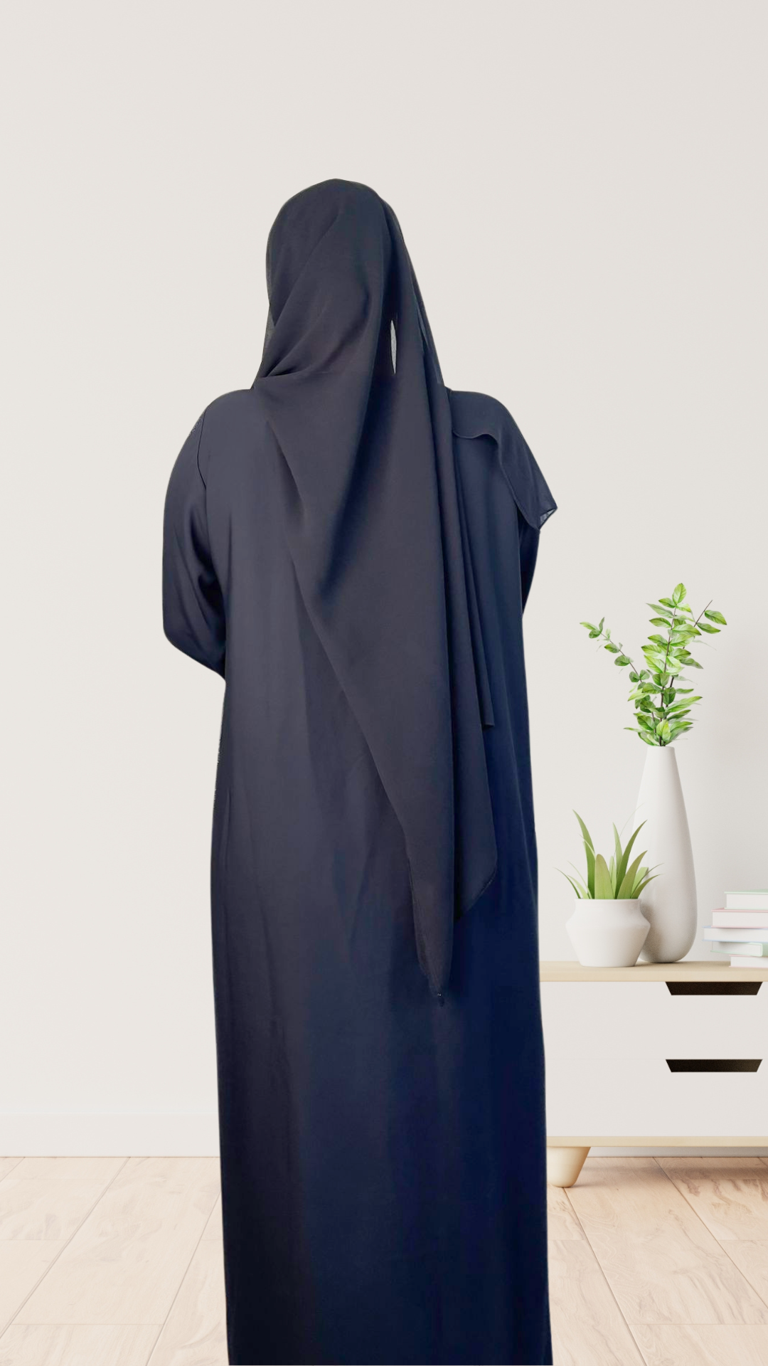 Midnight Elegance Abaya