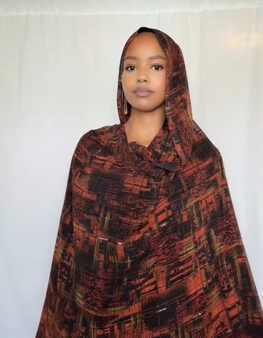 Printed Hijab