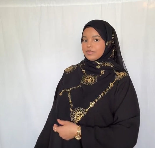 Sunlit Veil Hijab