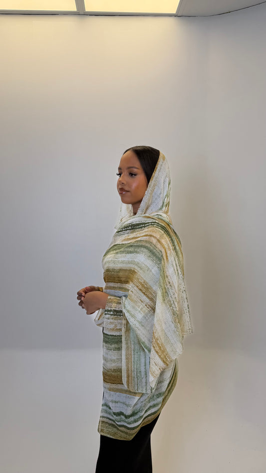 Soft Print Hijab