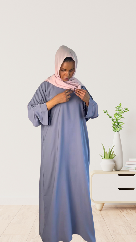 Pastel Grace Abaya