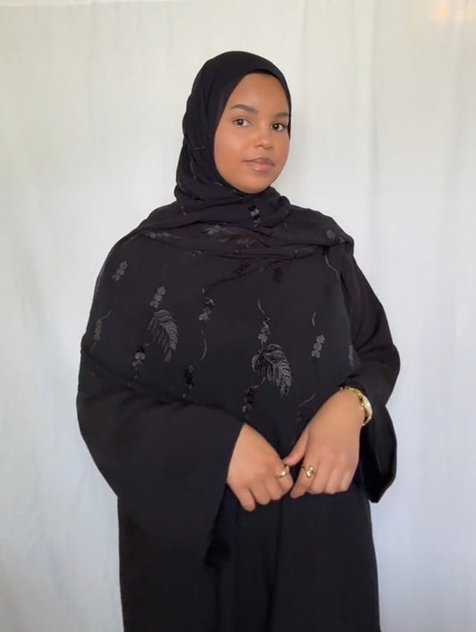 Dark Serenity Hijab