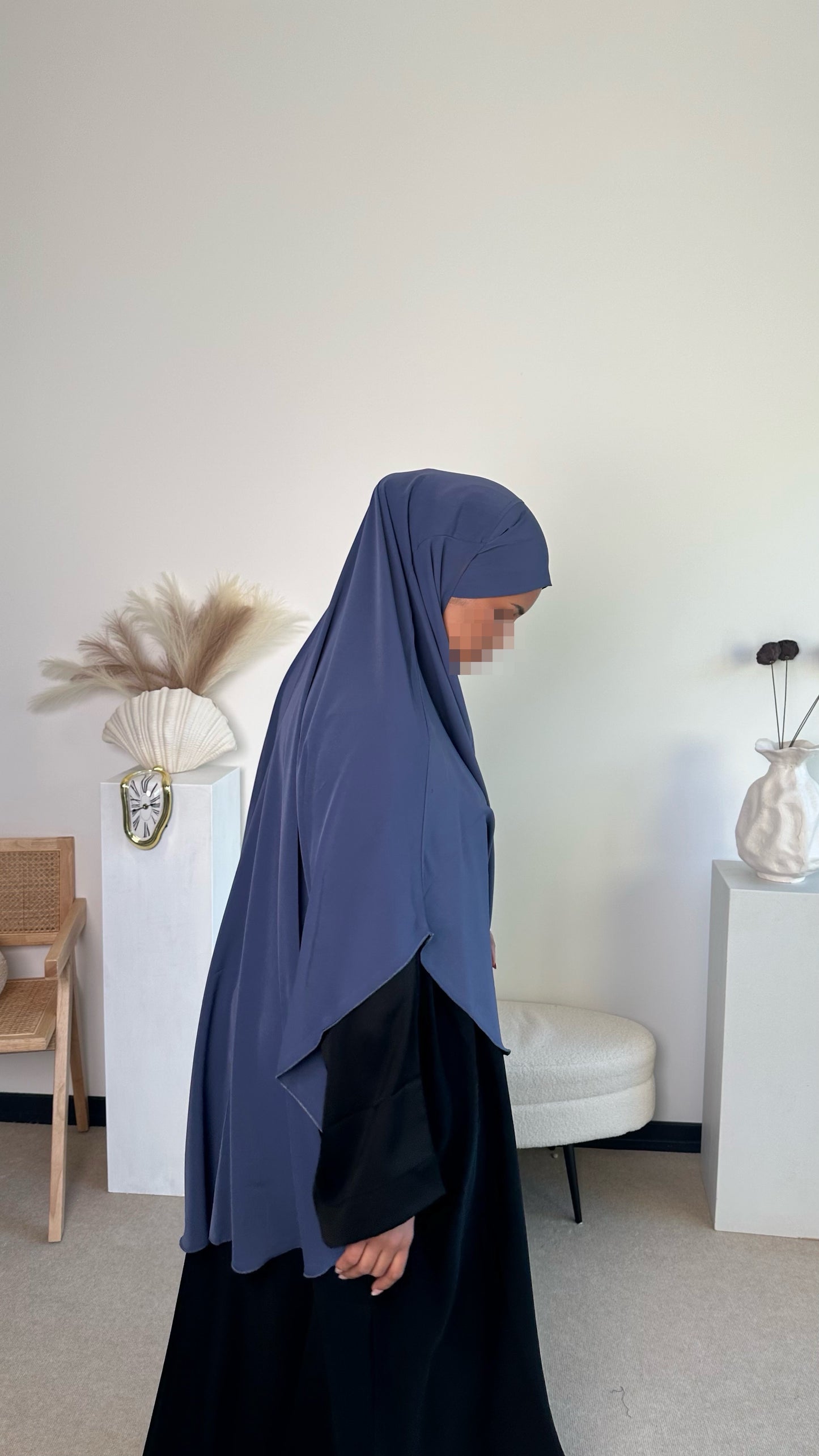 Navy Blue Khimar