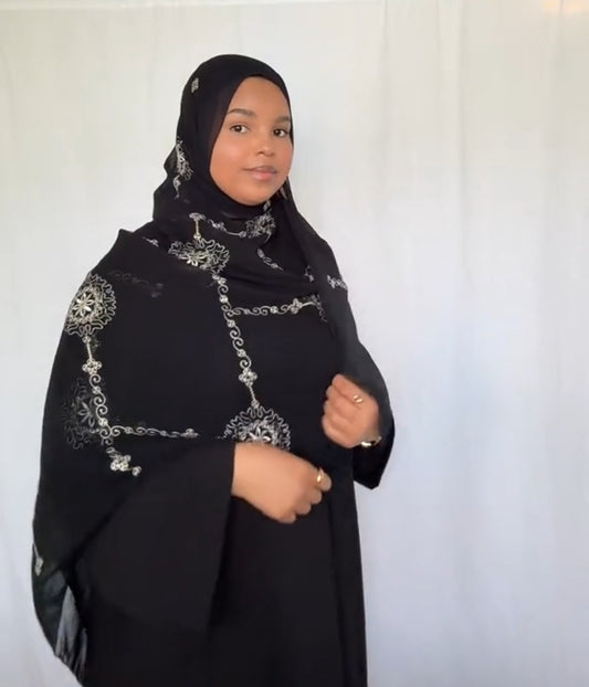 Silver Mist Hijab