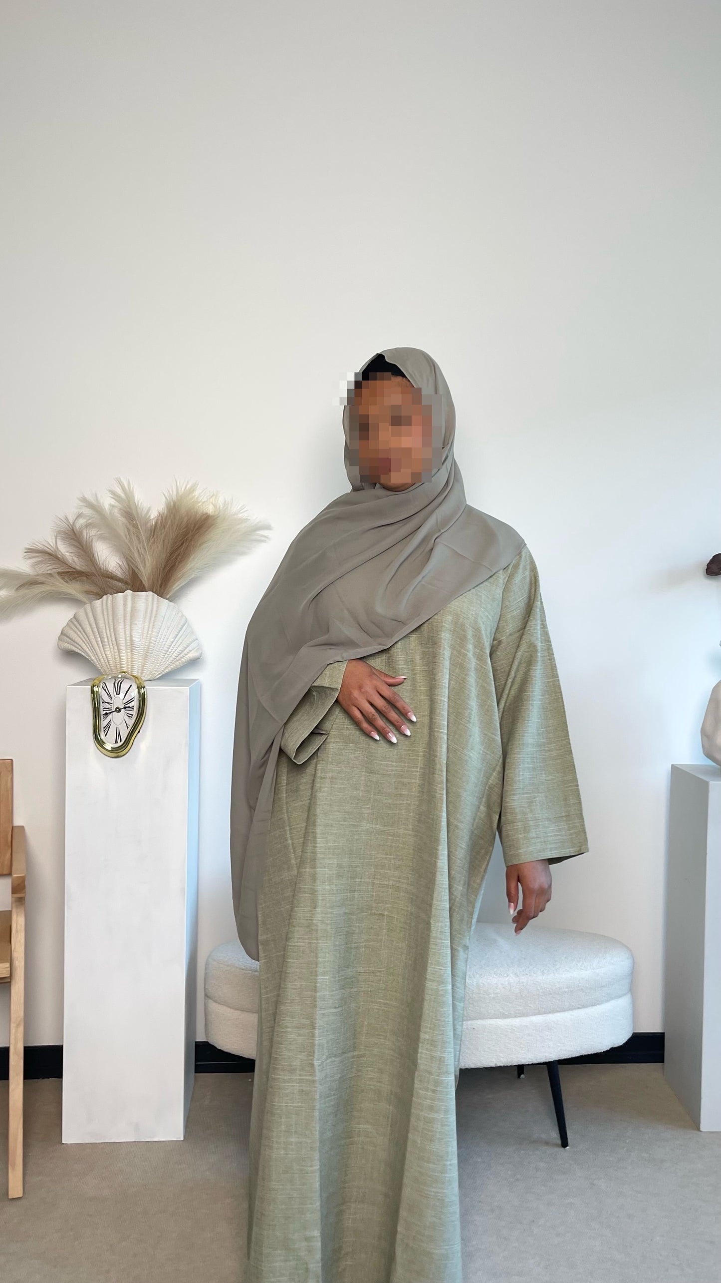 Olive Aura Abaya