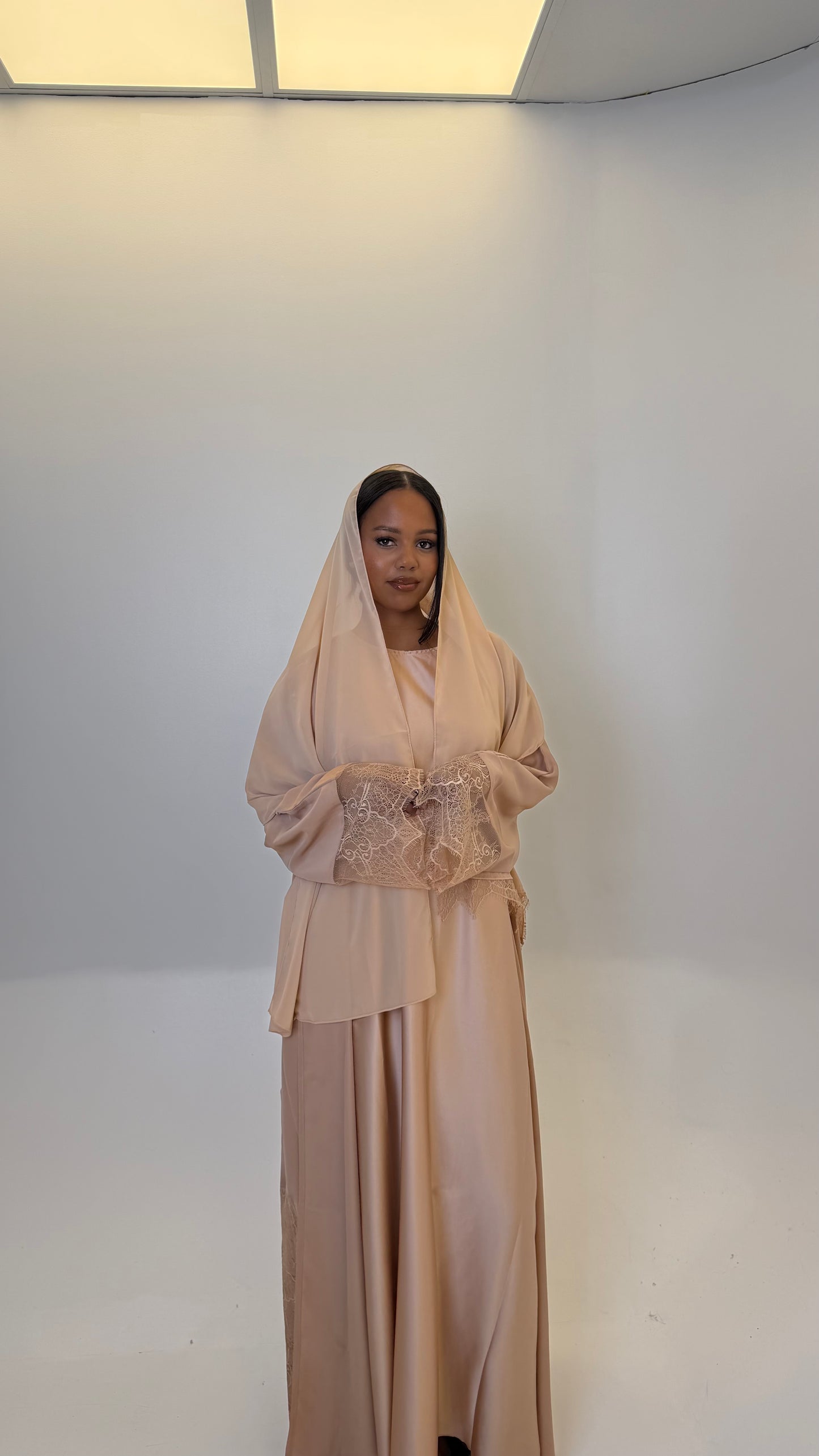 Lace Elegance Abaya